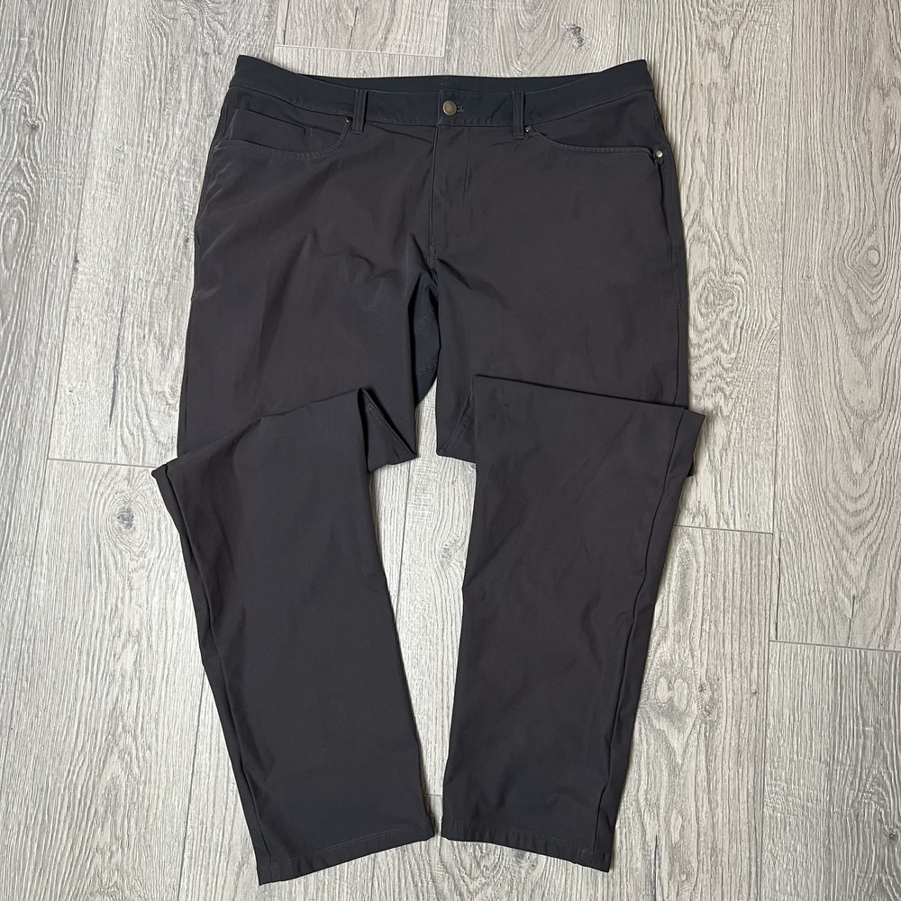 lululemon athletica Men's Black Chinos